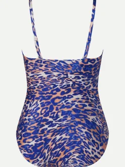 Badedragt uden bøjle - Wavy leopard
