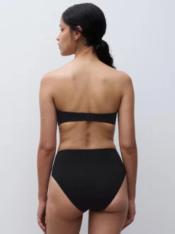 Bandeau bikinitop - Sort