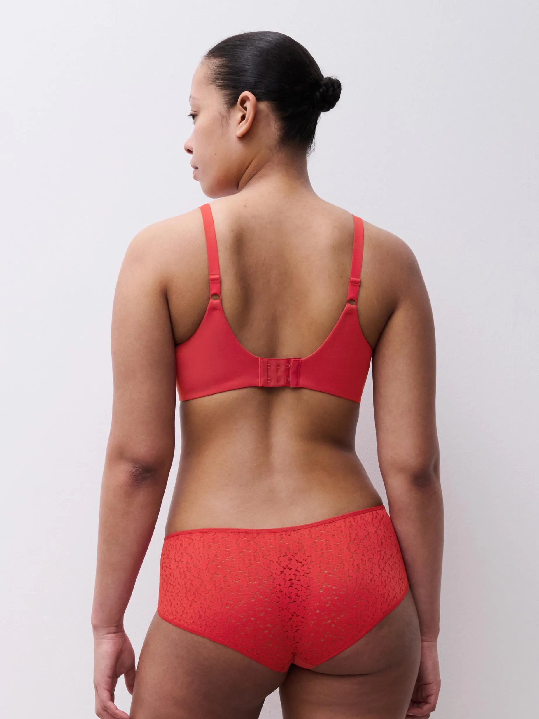 BH med bøjle - Poppy Red