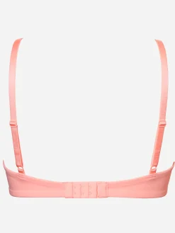 Bibi Forformet BH uden bøjle - Fluor Pink