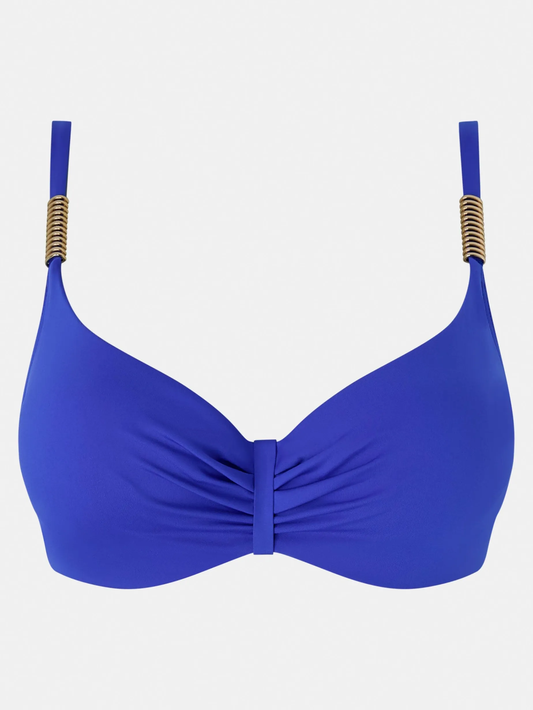 Bikini-top med bøjle - Bleu grec