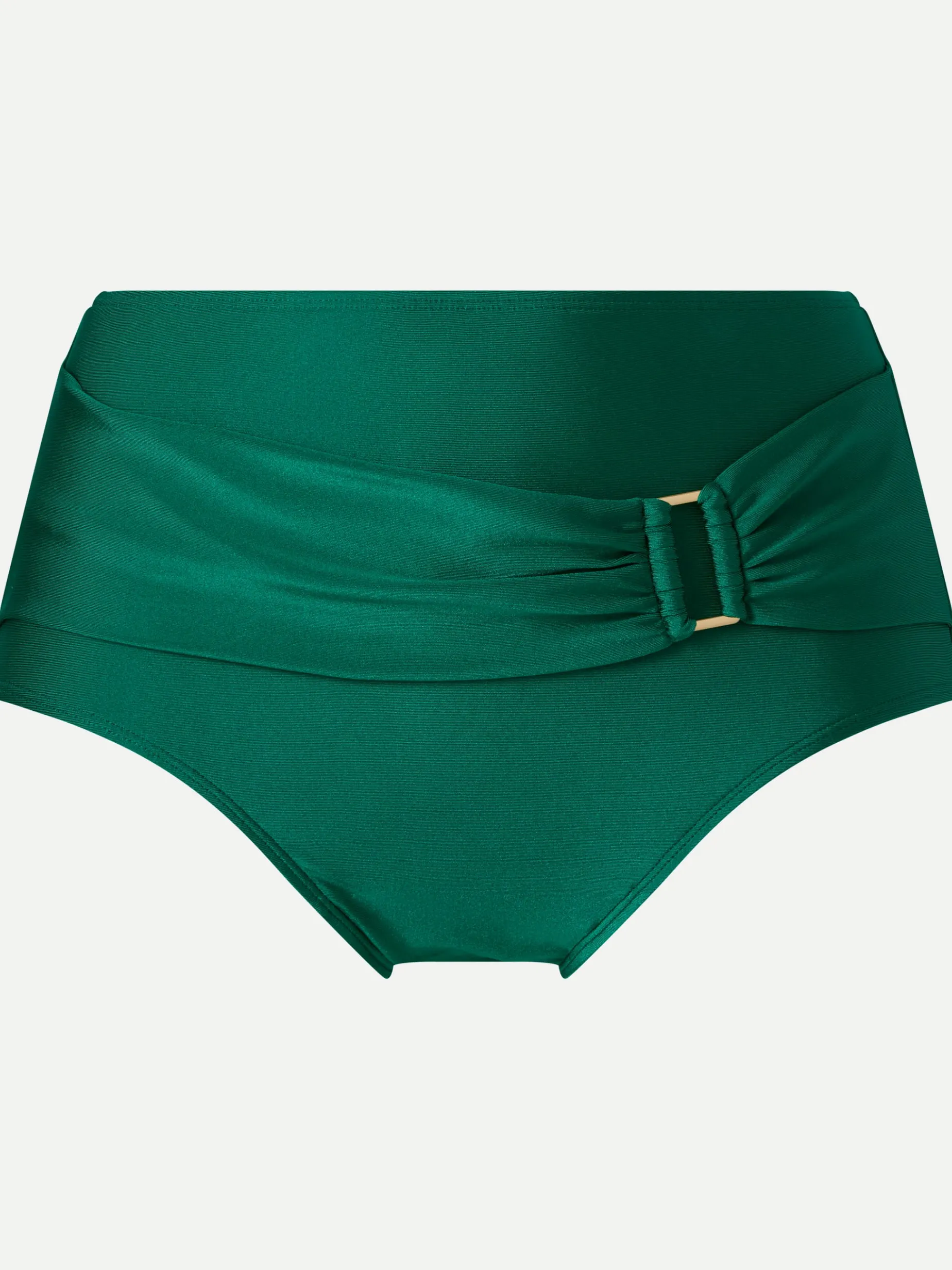Bikiniunderdel med høj talje - Racing Green