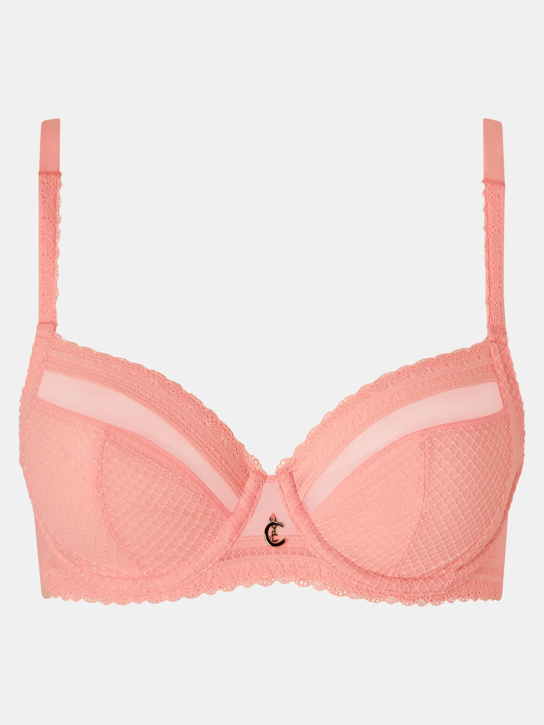 Bøjle-bh - Fluor Pink