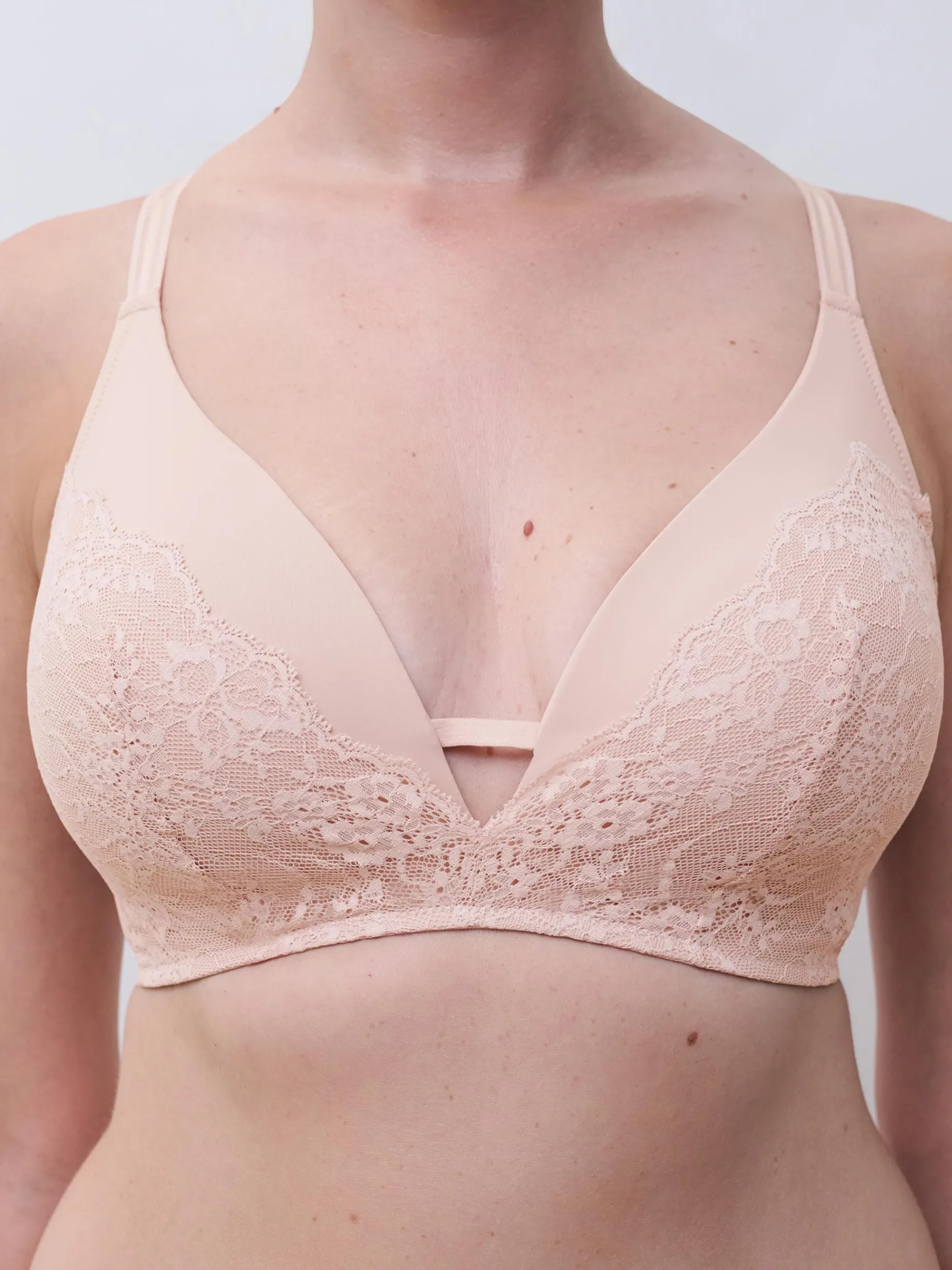 Bøjlefri BH - Soft Pink