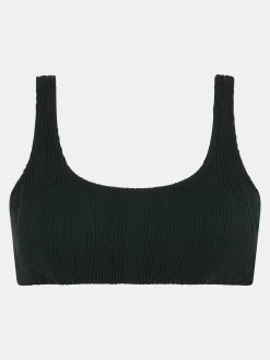Bøjlefri bikinitop - Sort