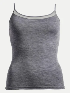 Chemise top - 100% merinould - Heather grey