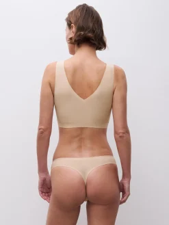 Foret bøjlefri-BH - Golden Beige