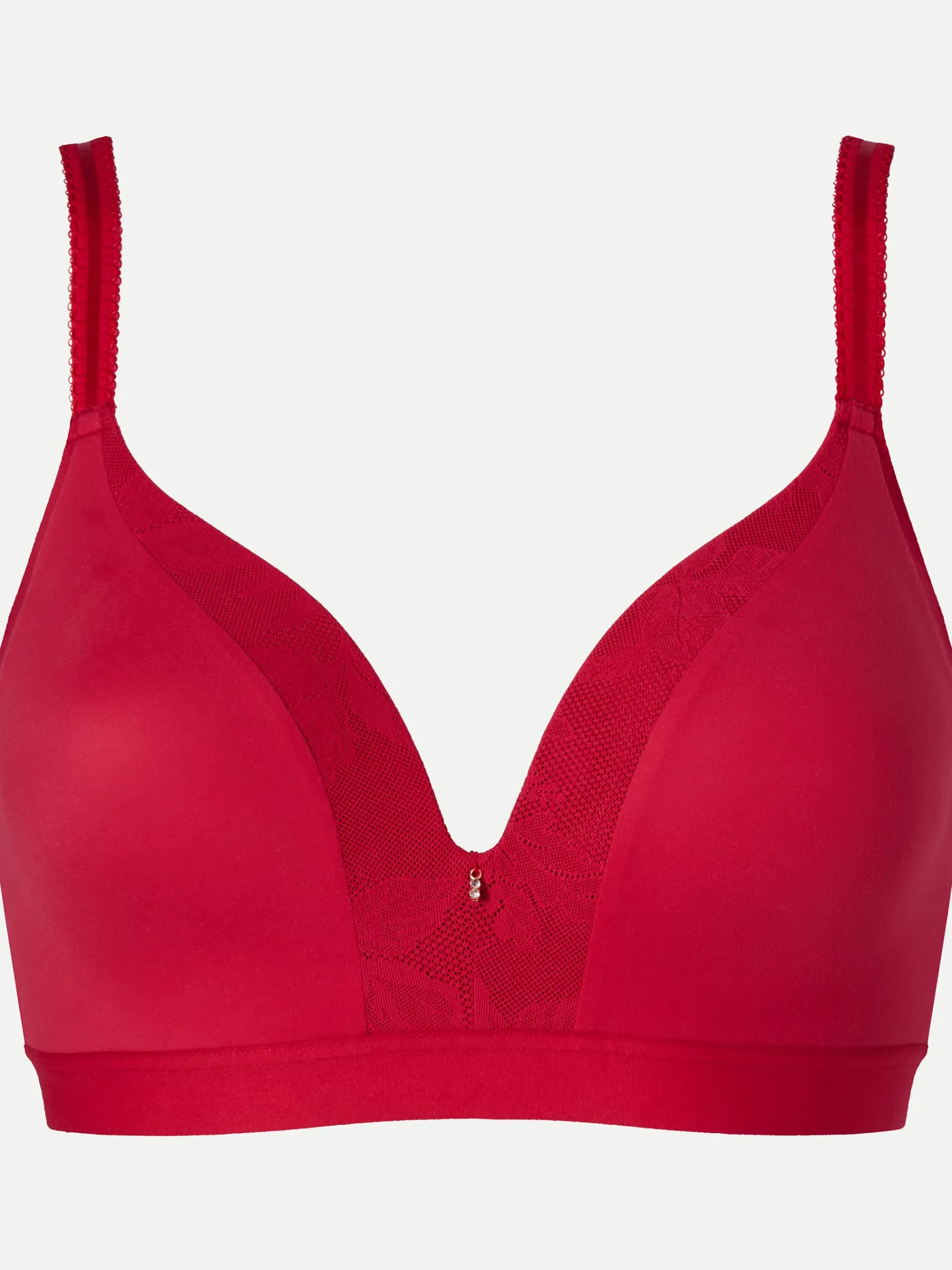 Foret bøjlefri-BH - Passion Red