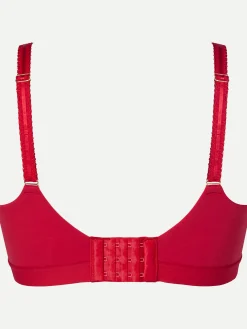 Foret bøjlefri-BH - Passion Red