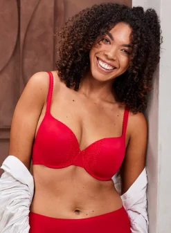 Forformet Lindsey BH - Passion Red