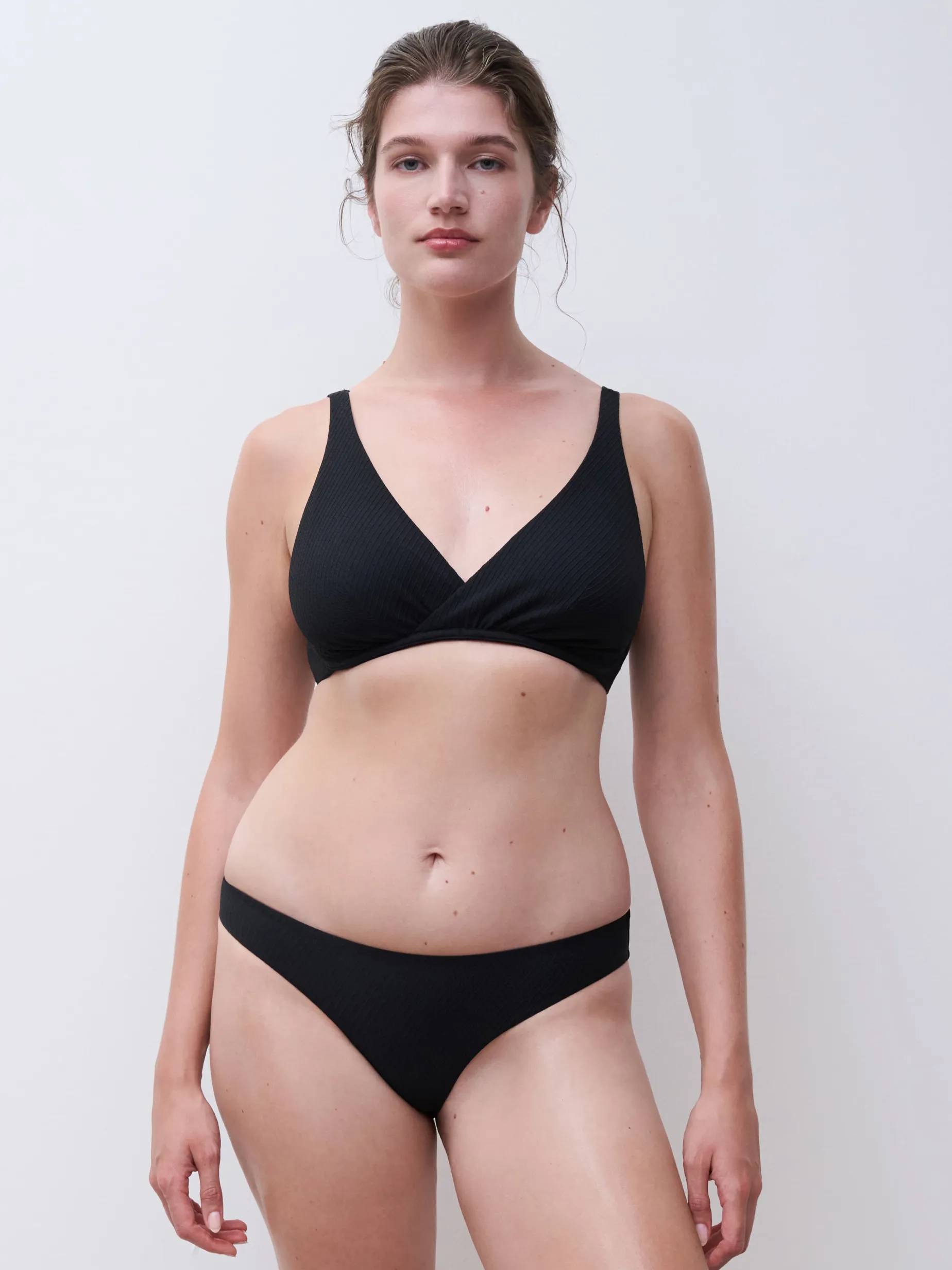 Full cup bikinitop - Sort