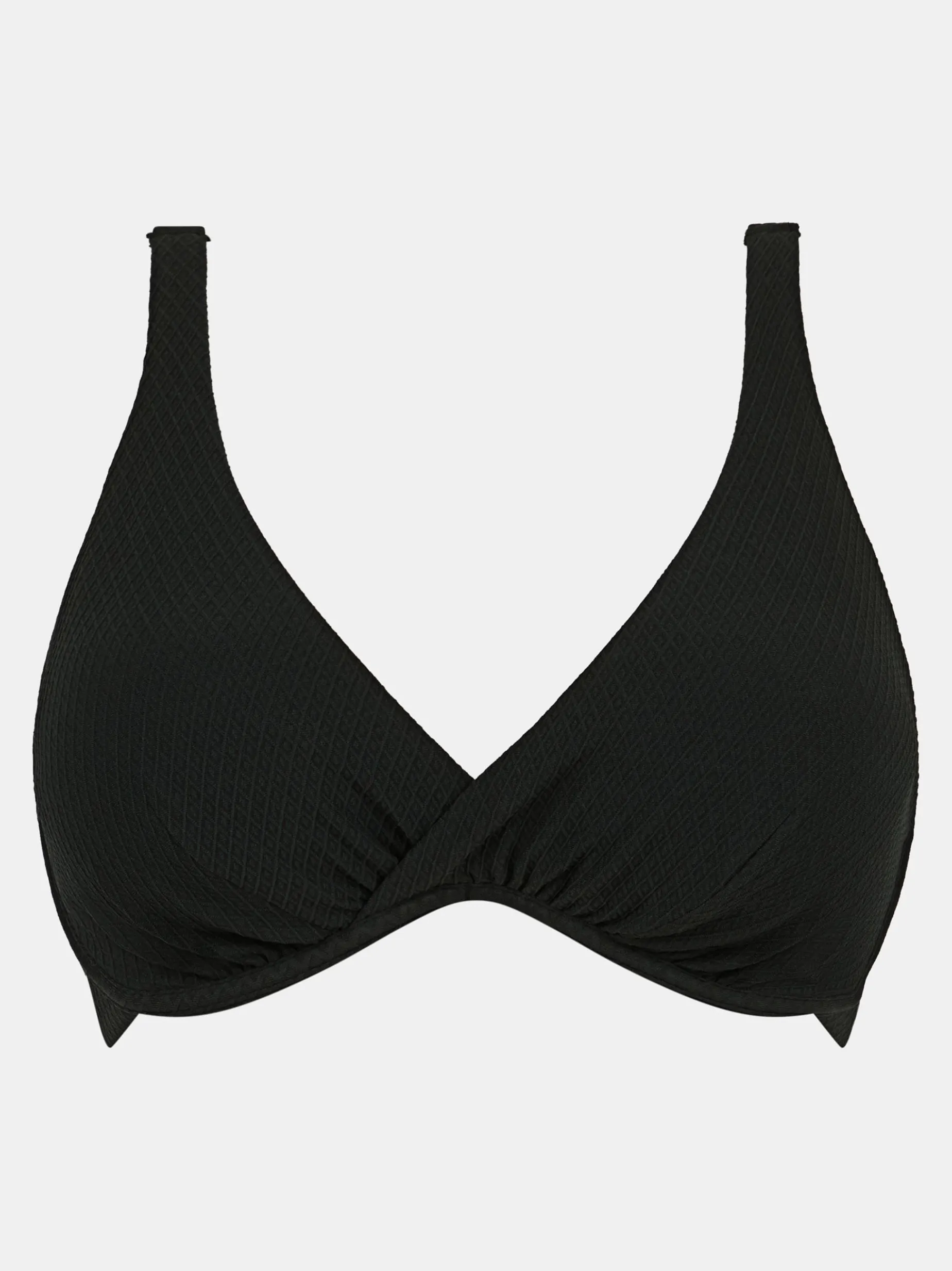 Full cup bikinitop - Sort