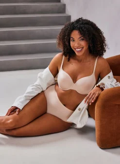 Højtaljede trusser Anna - Beige