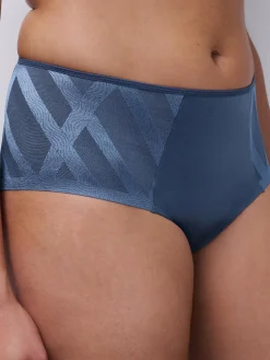 Højtaljede trusser - Denim