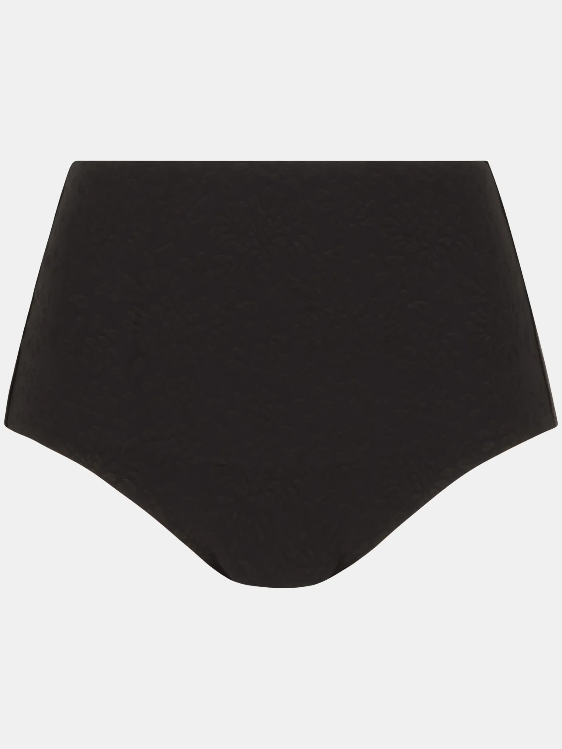 Høj talje slip - Sort