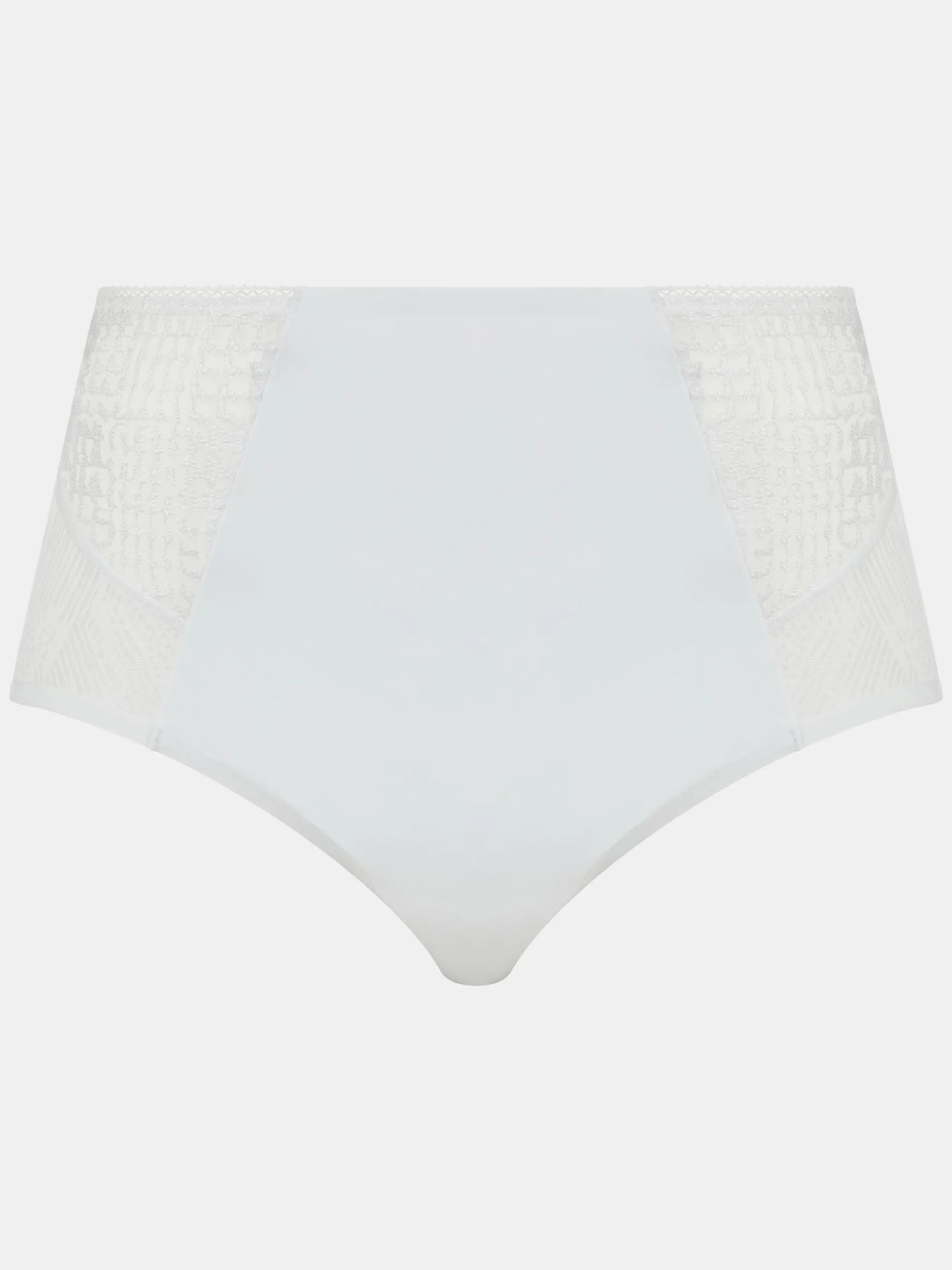 Høj talje slip - White