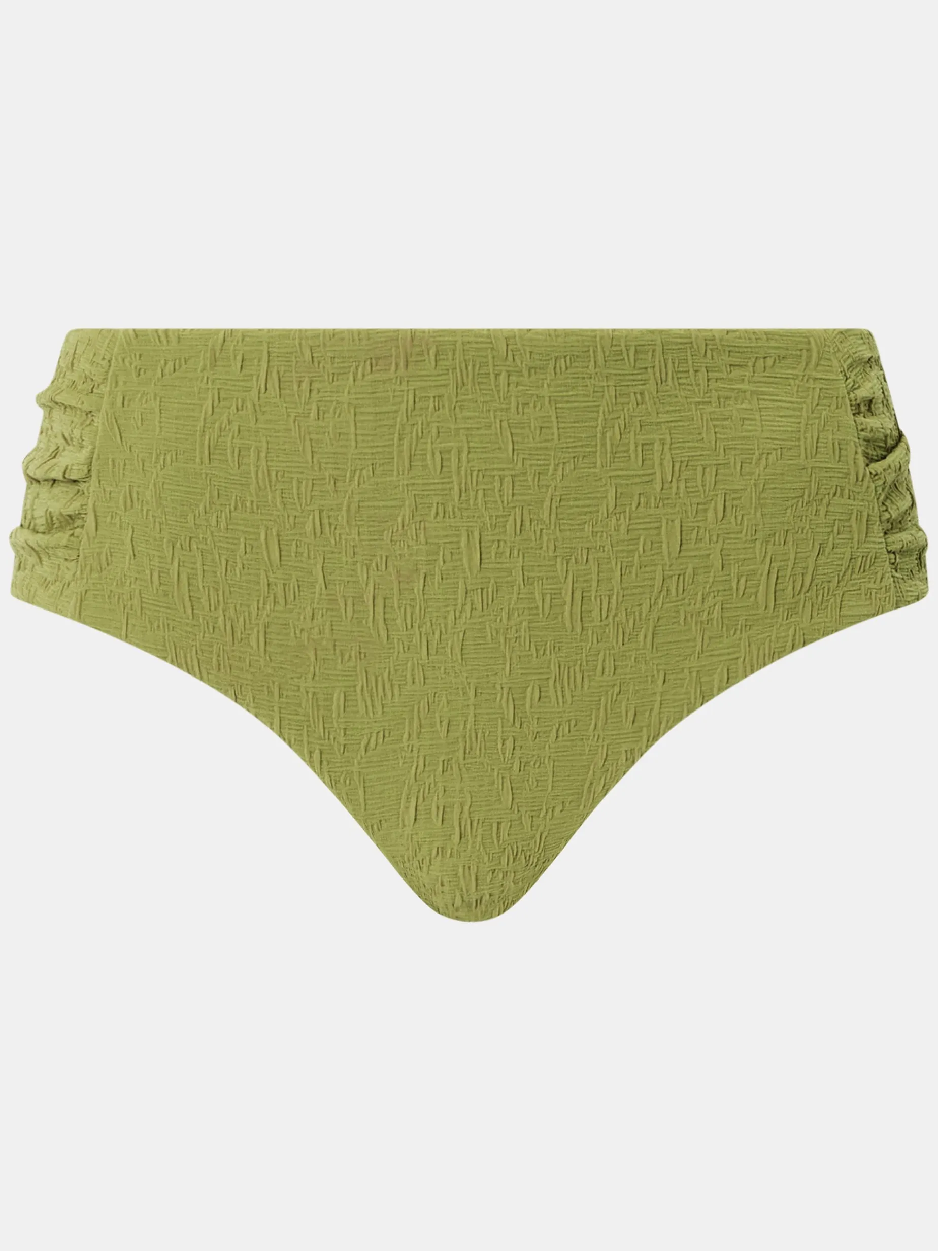 Højtaljet bikinitrusse - OLIVE GREEN