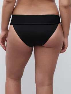 Højtaljet bikinitrusse - Sort