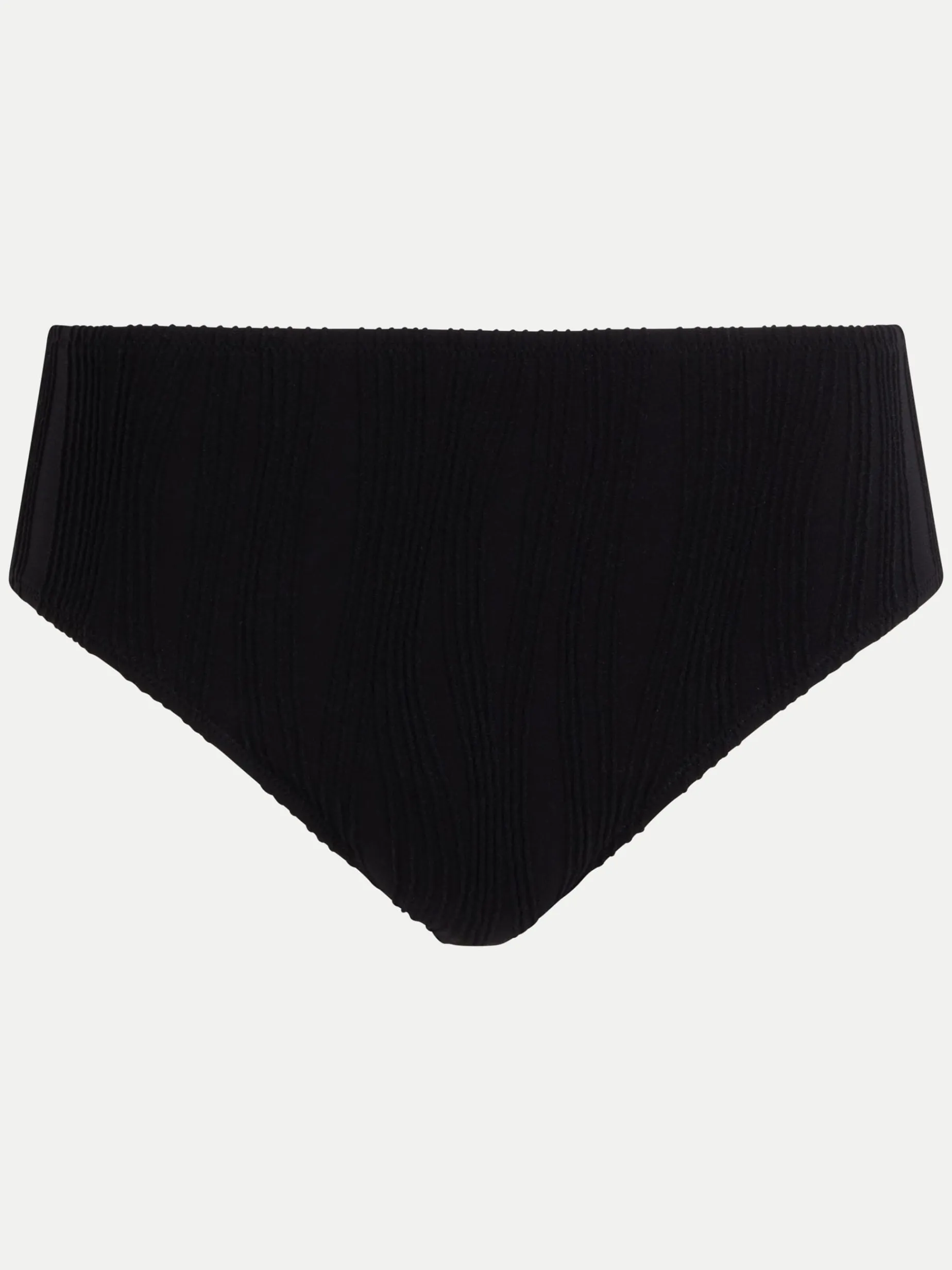 Højtaljet bikinitrusse - Sort