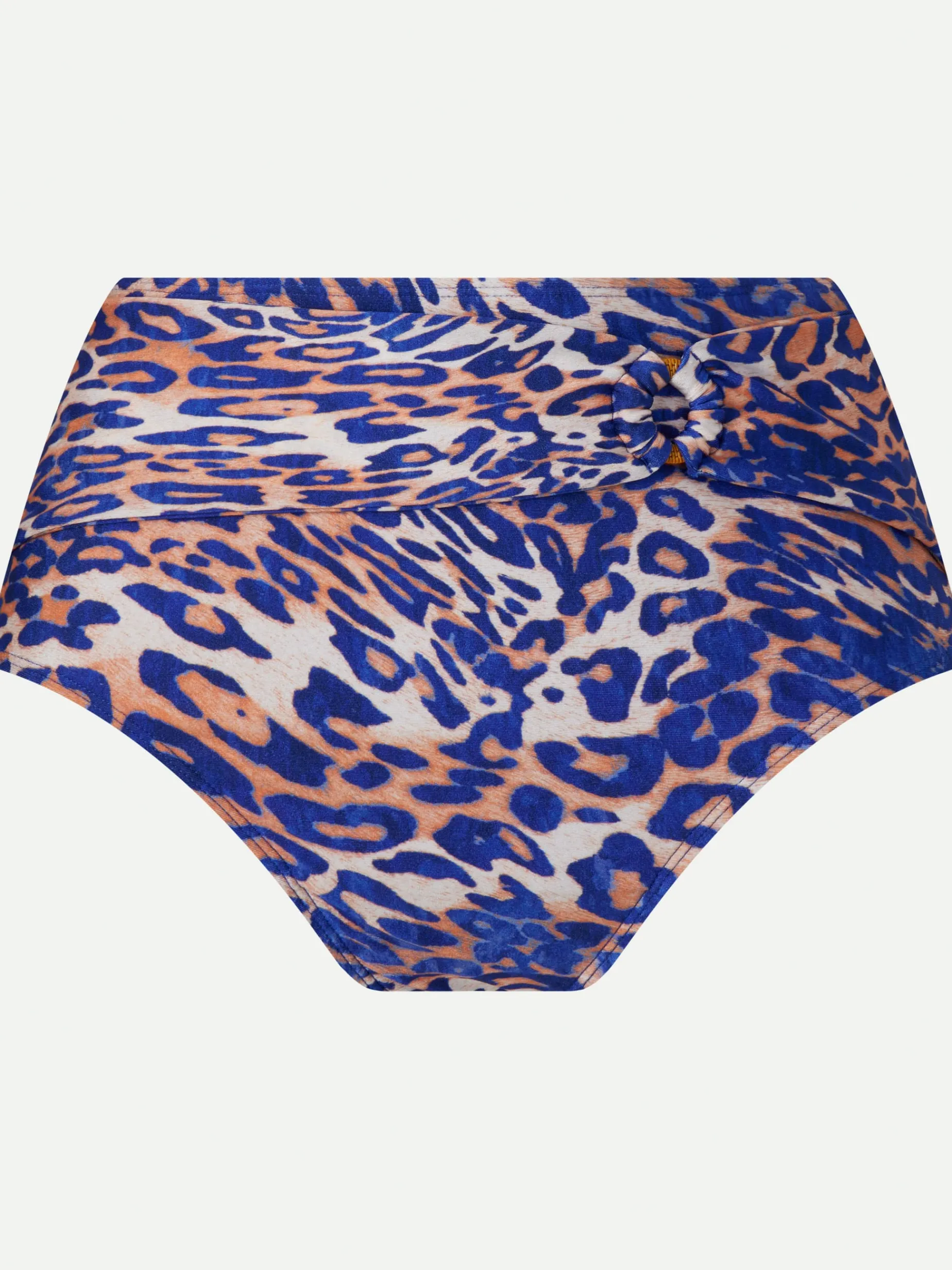 Højtaljet bikinitrusse - Wavy leopard