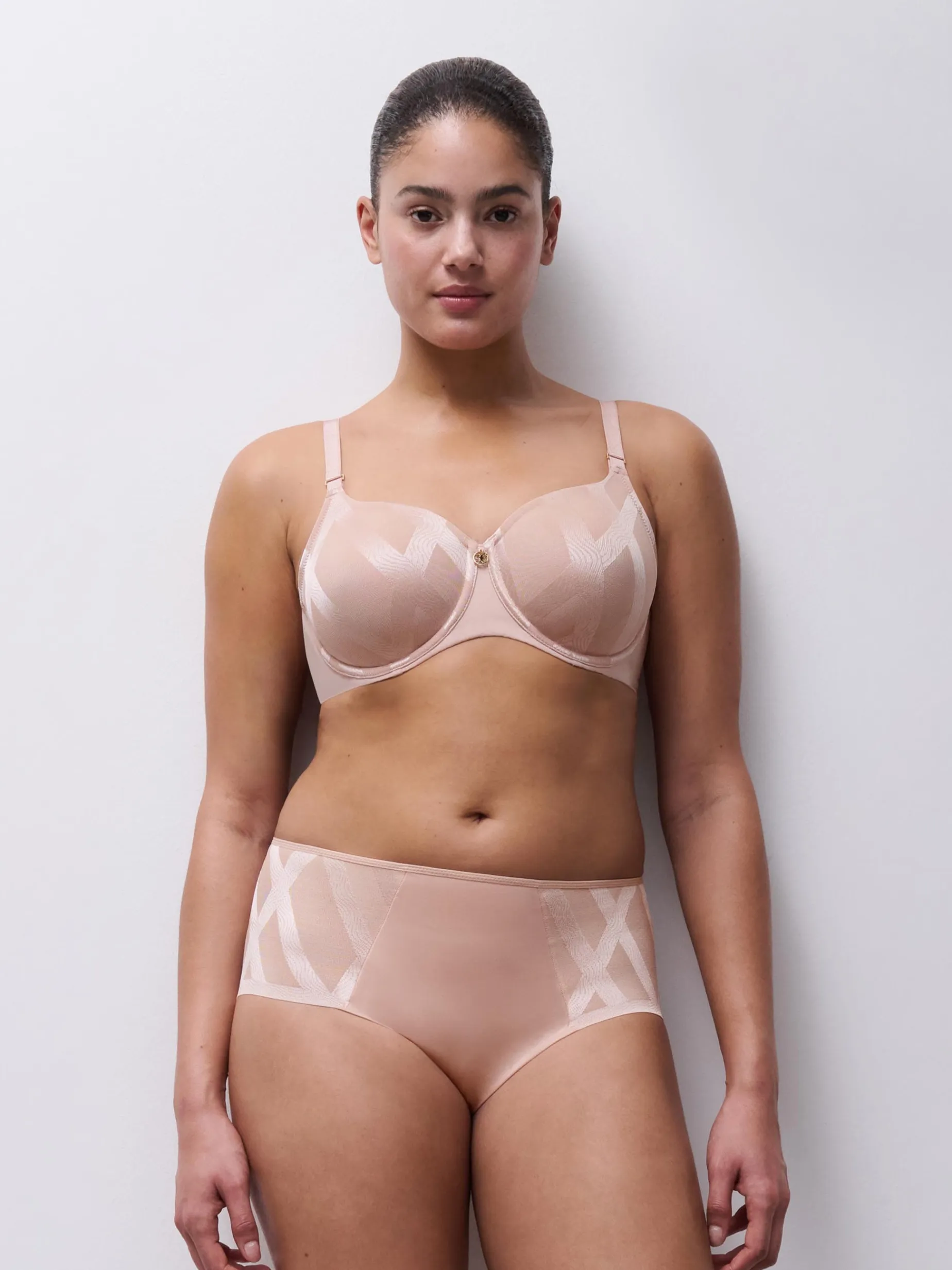 Høj talje trusser - Soft Pink