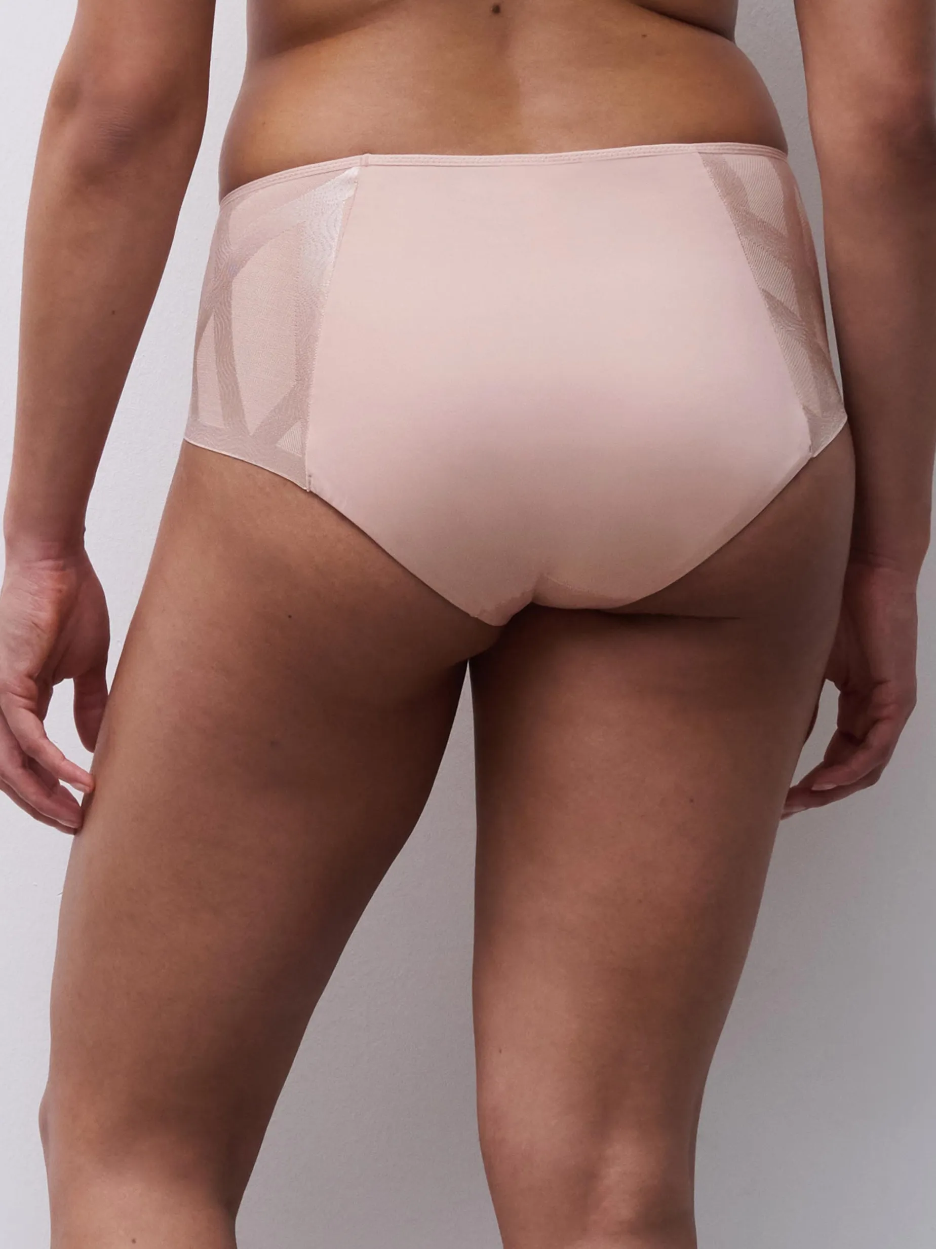 Høj talje trusser - Soft Pink