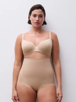 Højtaljet shaping trusse - Nude