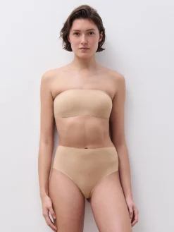 Højtaljet string - one size - Nude
