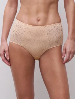 Højtaljet trusse - Golden Beige