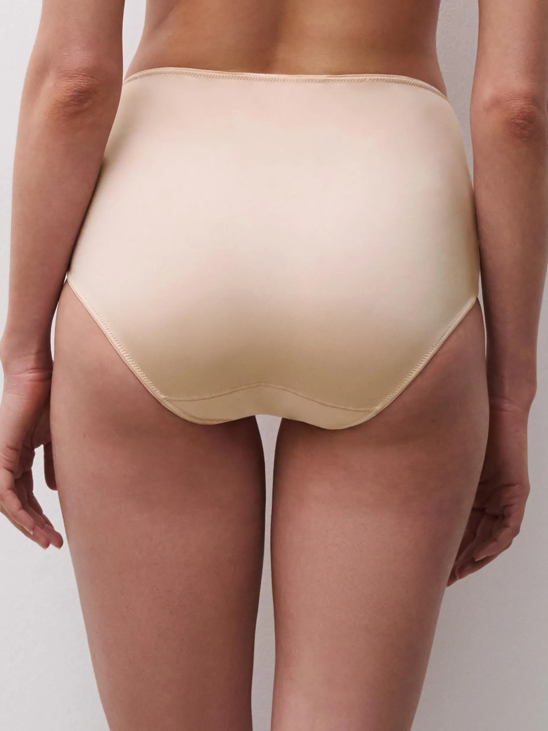 Højtaljet trusse - Golden Beige