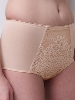 Højtaljet trusse - Golden Beige
