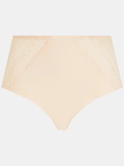 Højtaljet trusse - Golden Beige