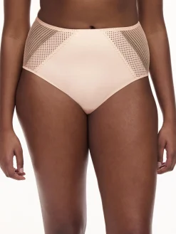 Højtaljet trusse - Golden Beige