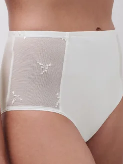 Højtaljet trusse - Milk