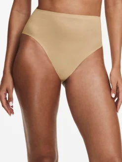 Højtaljet trusse - Nude