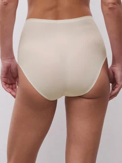 Højtaljet trusse - one size - Ivory