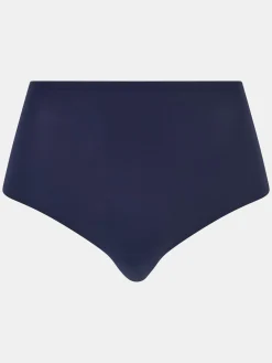 Højtaljet trusse - one size + - Marine Blue