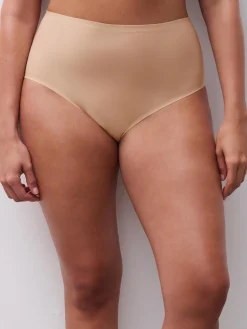 Højtaljet trusse - one size + - Nude