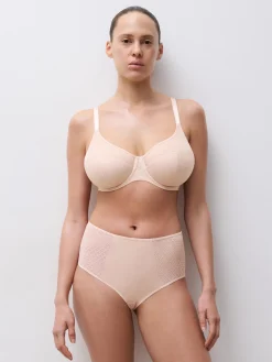 Højtaljet trusse - Soft Pink
