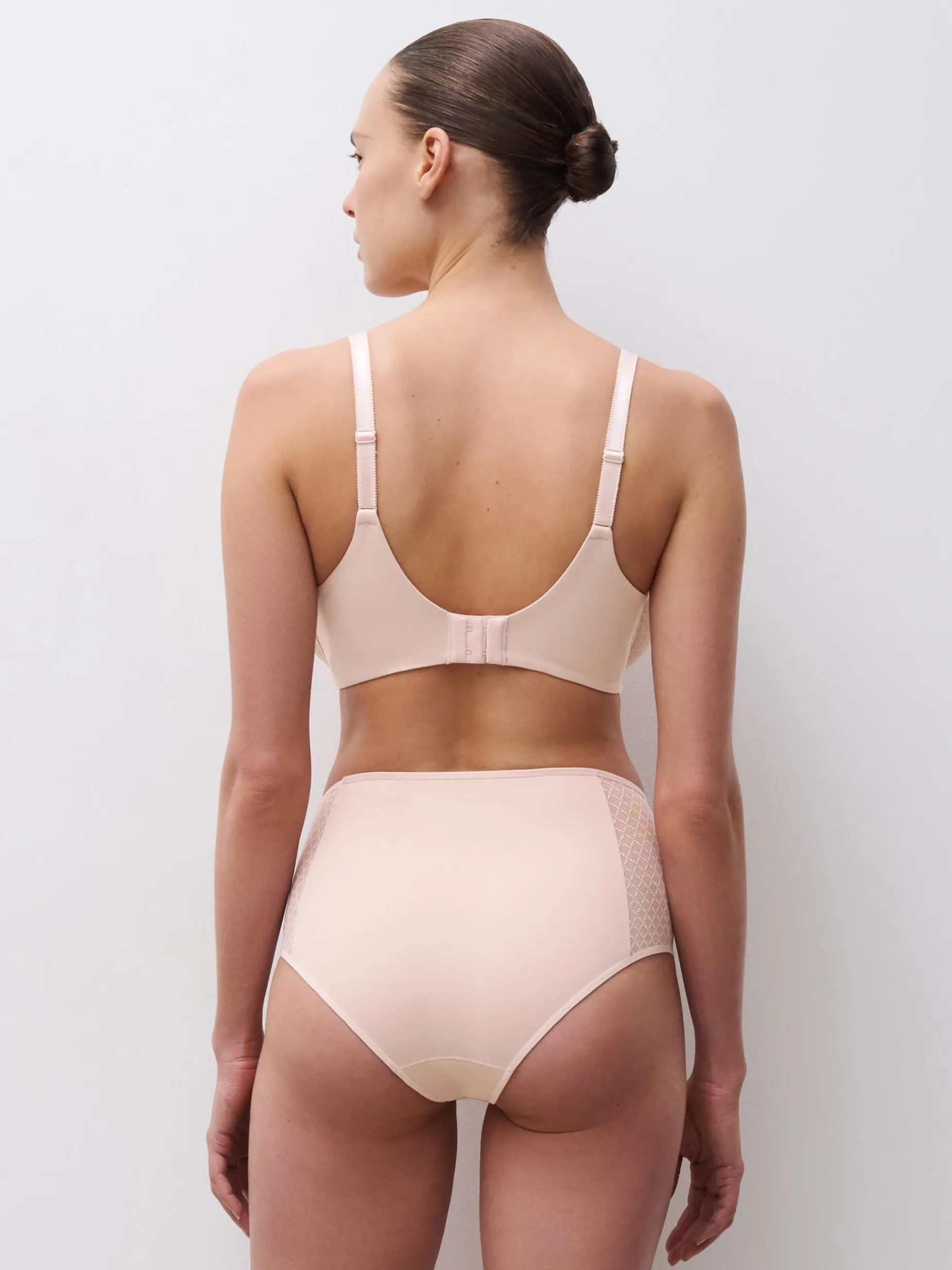 Højtaljet trusse - Soft Pink