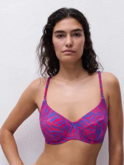 Ikke formstøbt bikinitop - Berry Jungle