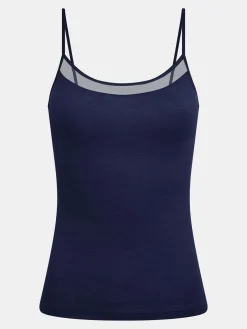 Juliana Singlet - 100% merinould - Danube Blue