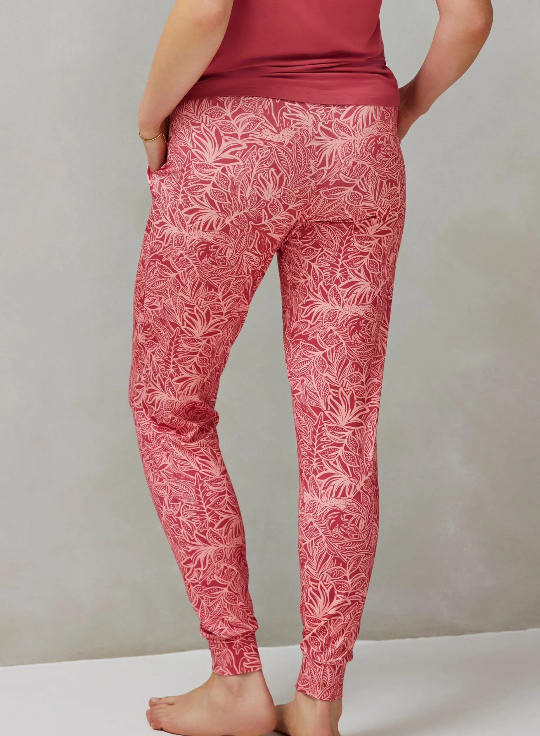 Lange bukser - Pink Jungle