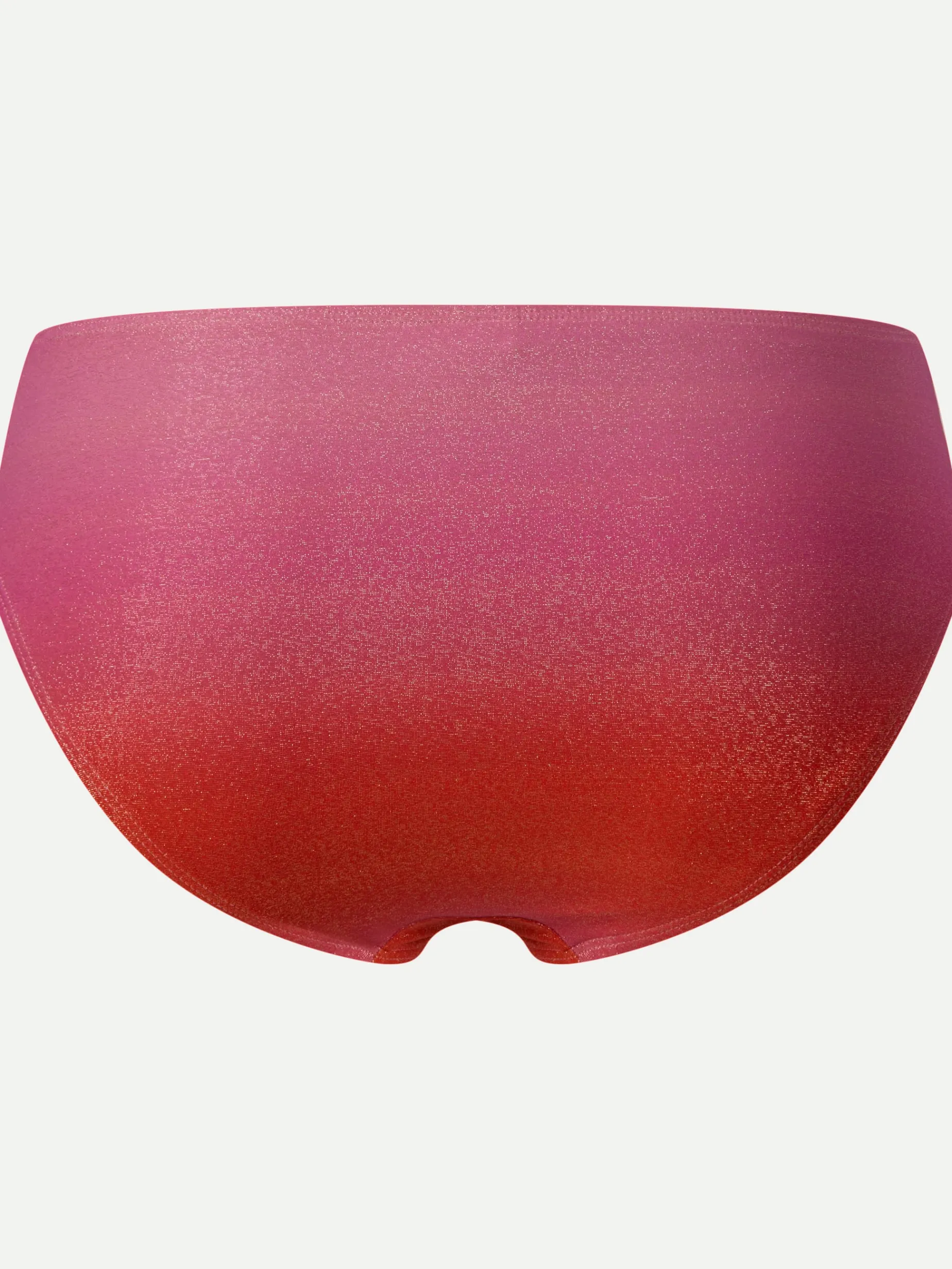 Mid Bikini-underdel - Red pink gradient