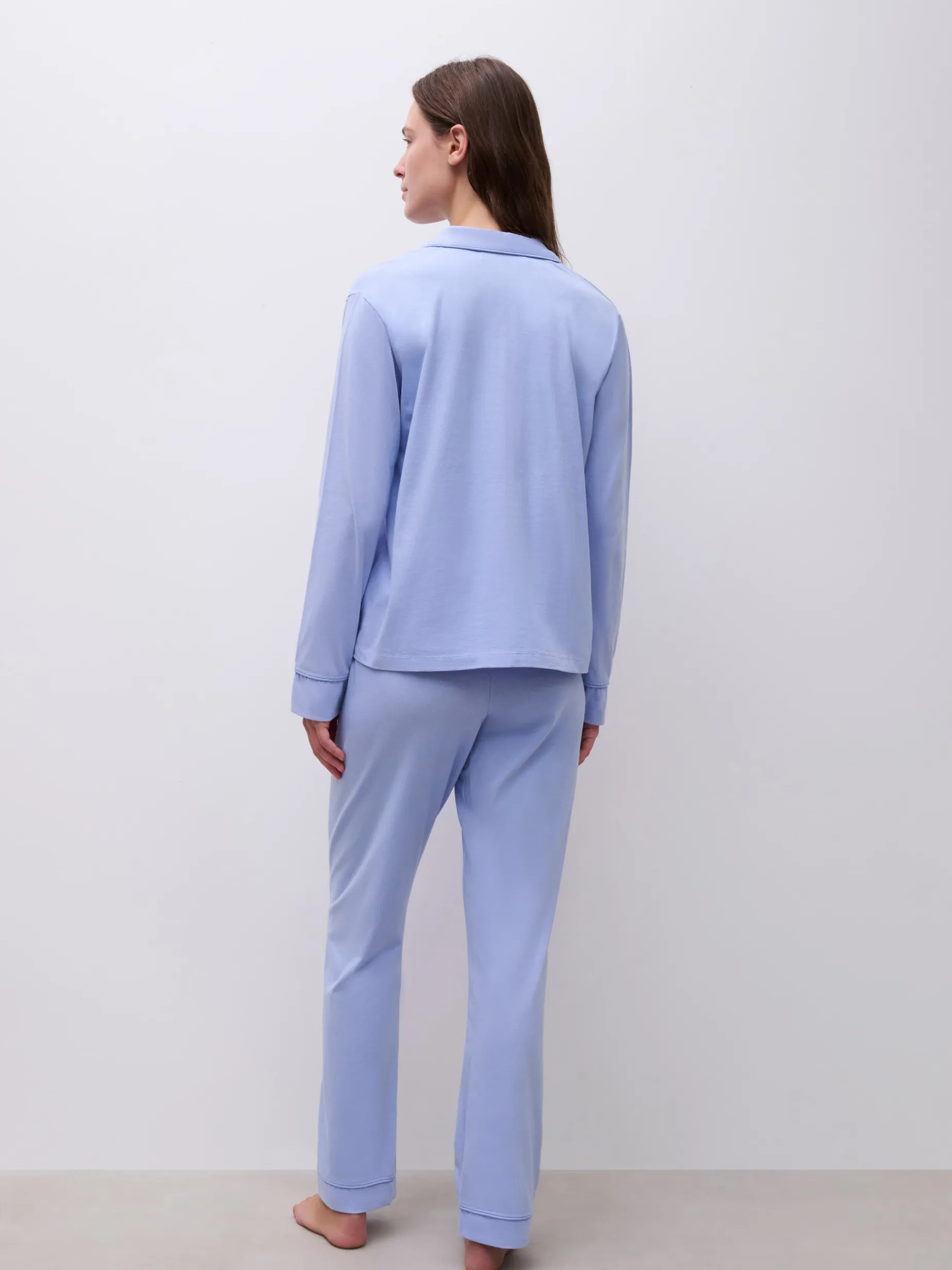 Natbukser - Lilac Blue