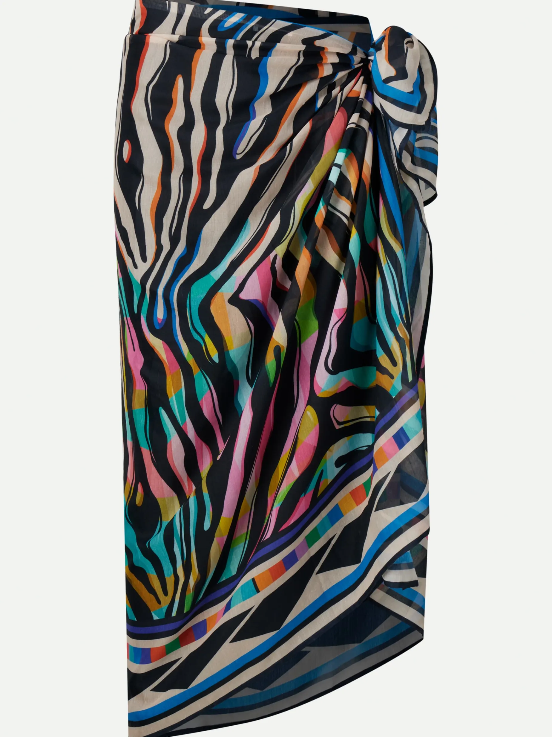 Pareo nederdel - Colored zebra