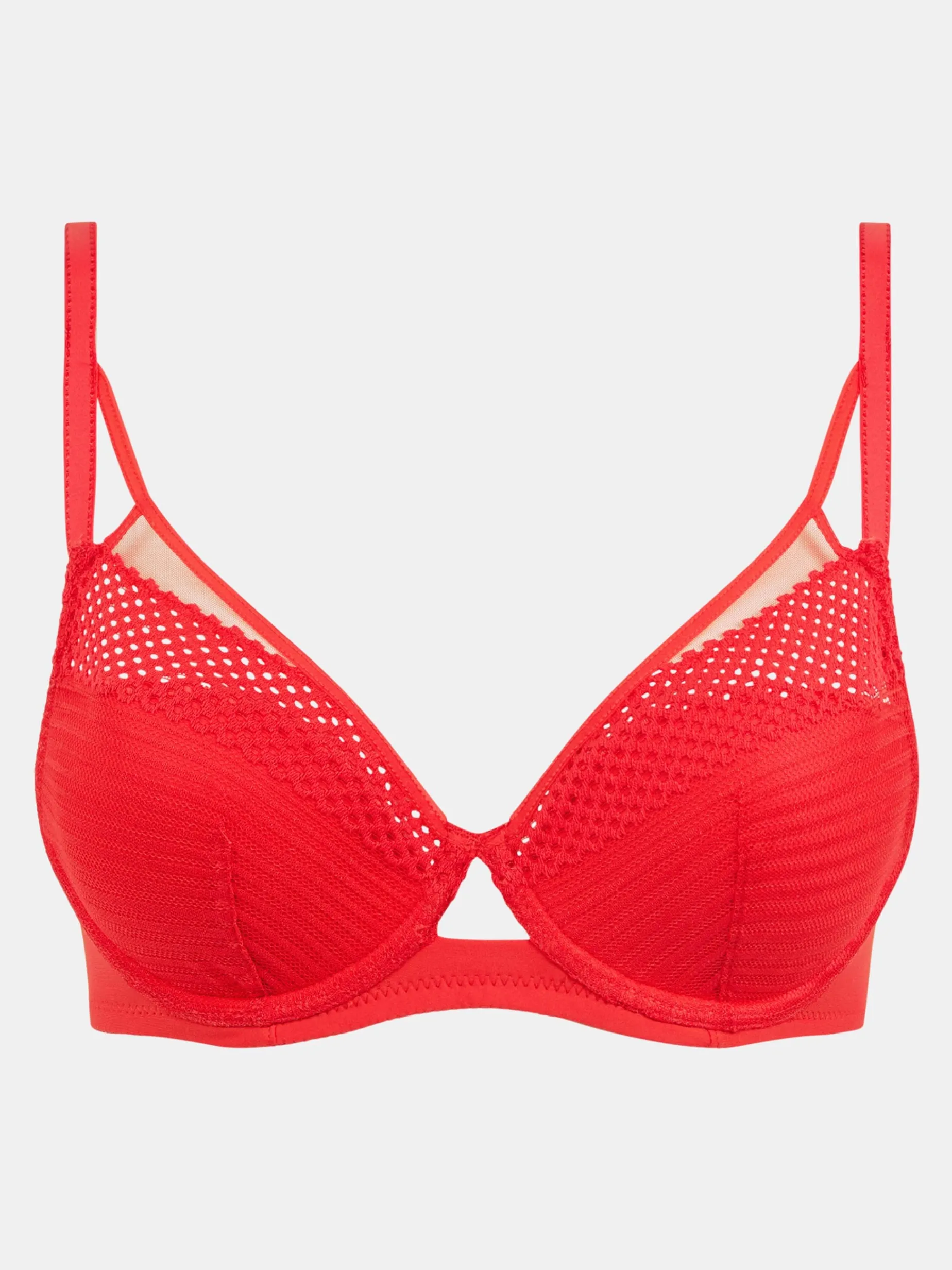 Plunge t-shirt BH - Red