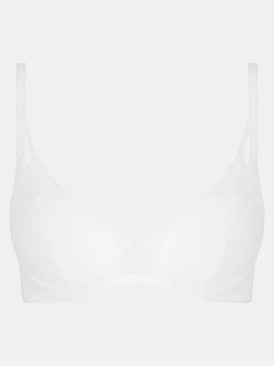 Plunge T-shirt BH - White
