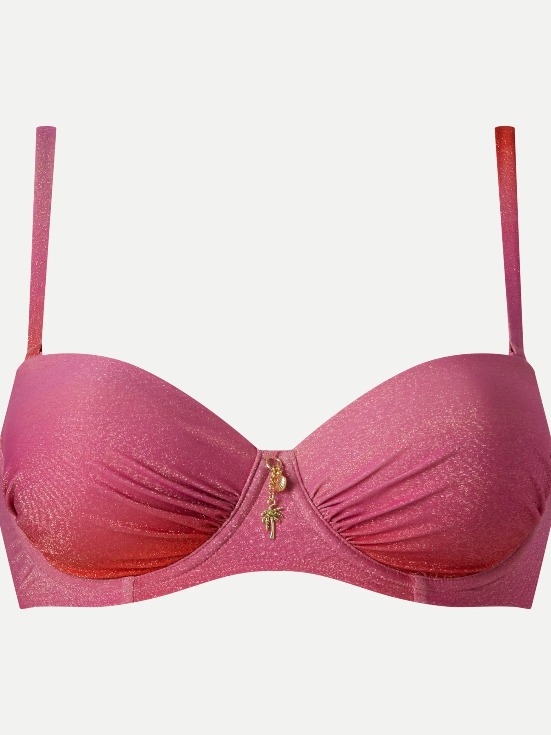 Polstret Britt (stropløs) - Red pink gradient