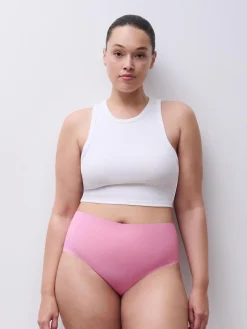 Pulpies Cheeky højtaljet trusse - Marshmallow Pink